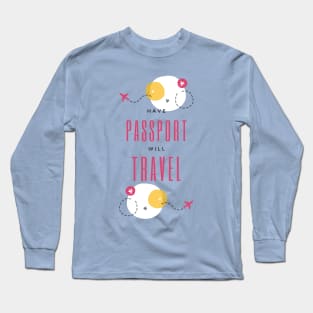 Wanderlust Travel Lover Vacation Long Sleeve T-Shirt